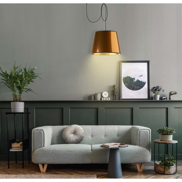 Lampa wisząca z regulowaną długością przewodu TIMARY MIRROR  Lysne