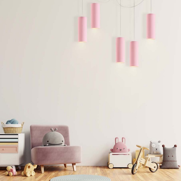 Żyrandol dla dziewczynki VIZELA T5  Lysne