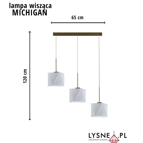 Lampa Designerska  wisząca MICHIGAN  Lysne