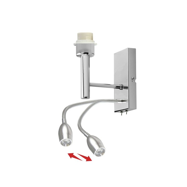 Oświetlenie ścienne z panelem LED AUSTIN  Lysne