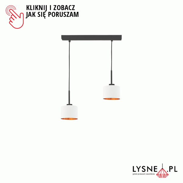 Lampa wisząca nad stół MONTANA GOLD  Lysne