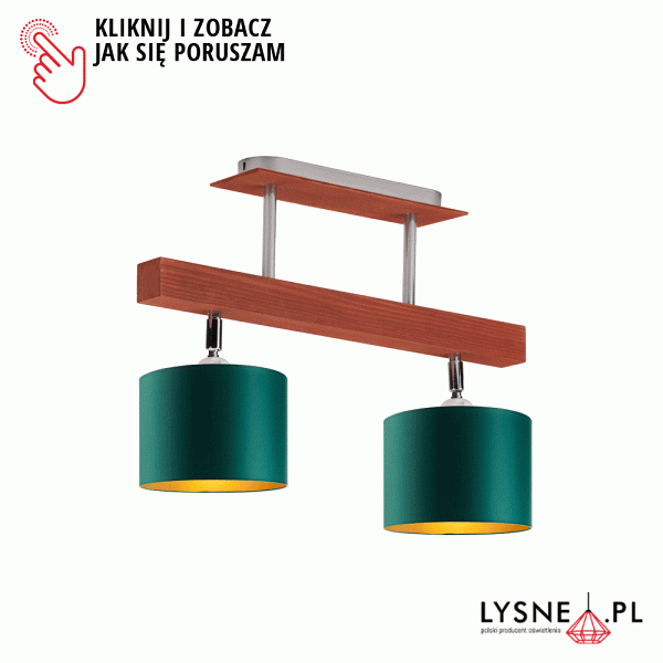 Oświetlenie do salonu EPIR GOLD  Lysne