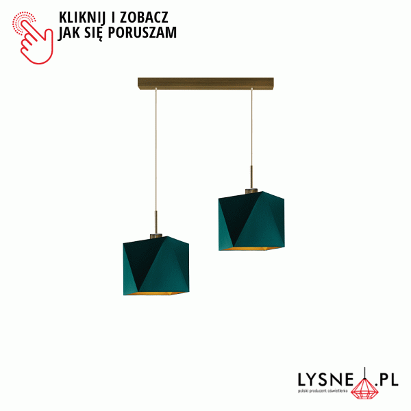 Żyrandol kuchenny KOBE GOLD  Lysne