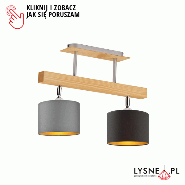 Żyrandol pokojowy EPIR GOLD  Lysne