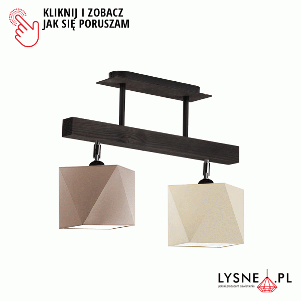 Lampa przysufitowa ASTIR  Lysne