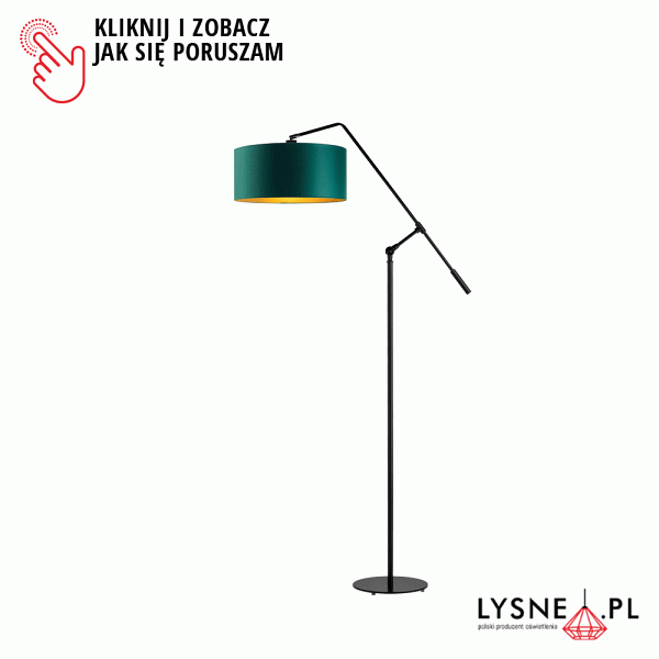 Lampa z regulowanym ramieniem LIBERIA GOLD  Lysne