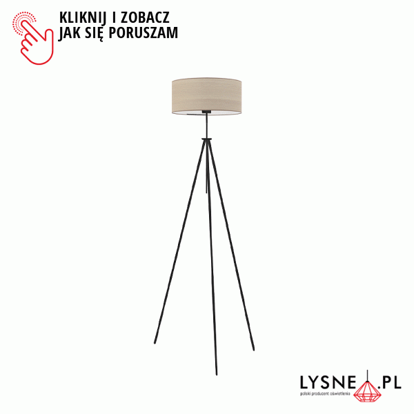 Lampa Designerska  stojąca MALMO ECO  Lysne