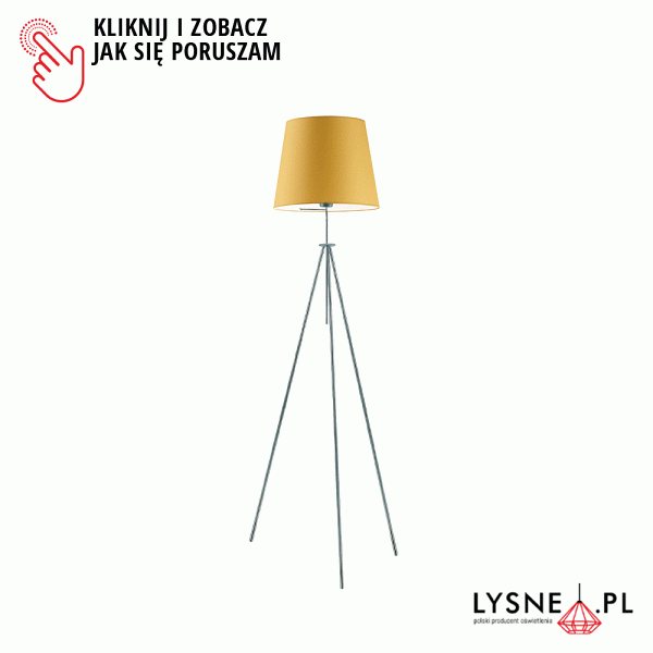 Lampa stojąca do salonu OSLO  Lysne