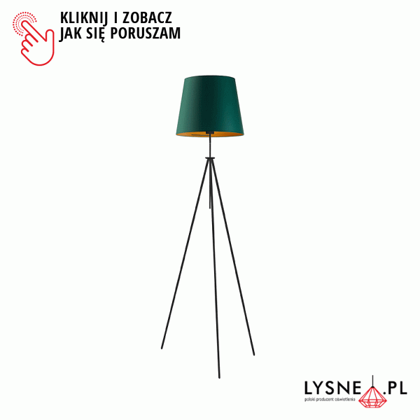Lampa stojąca z regulacją kąta padania światła VIGO   Lysne