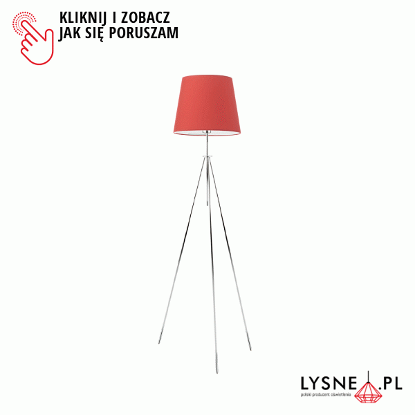 Lampa podłogowa do czytania OSLO  Lysne