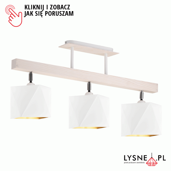 Żyrandol MIRAMAR GOLD  Lysne