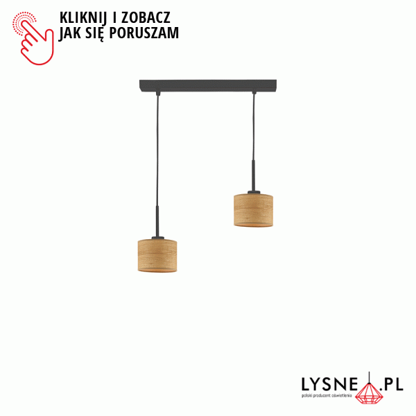 Lampa Dwupłomienna  wisząca MONTANA ECO  Lysne