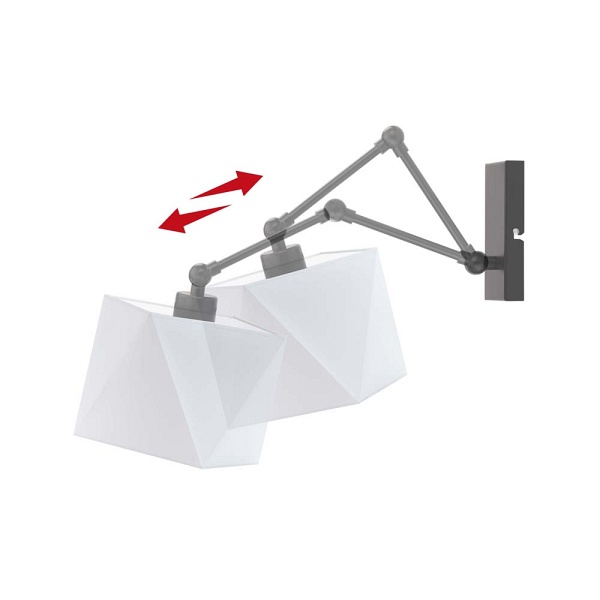 Kinkiet ścienny AMARILLO  Lysne