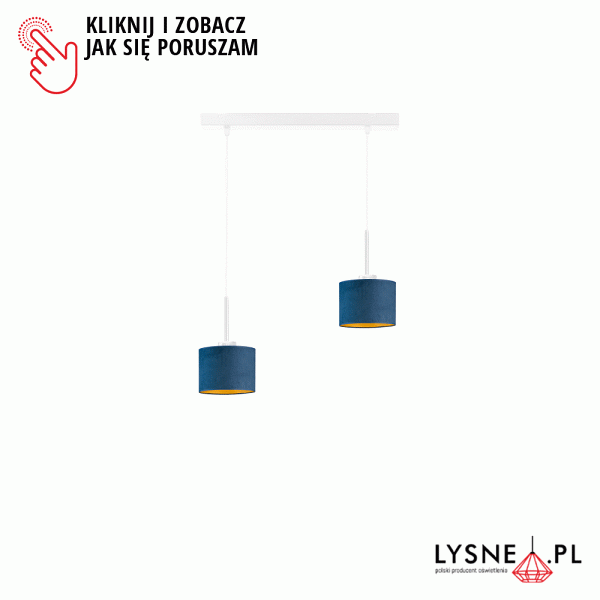 Lampa wisząca MONTANA VELUR  Lysne