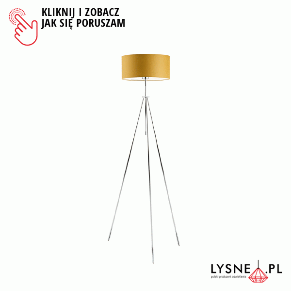 Lampa podłogowa w loftowym stylu MALMO  Lysne