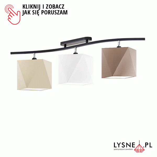 Plafon Lampa owa FARGO  Lysne