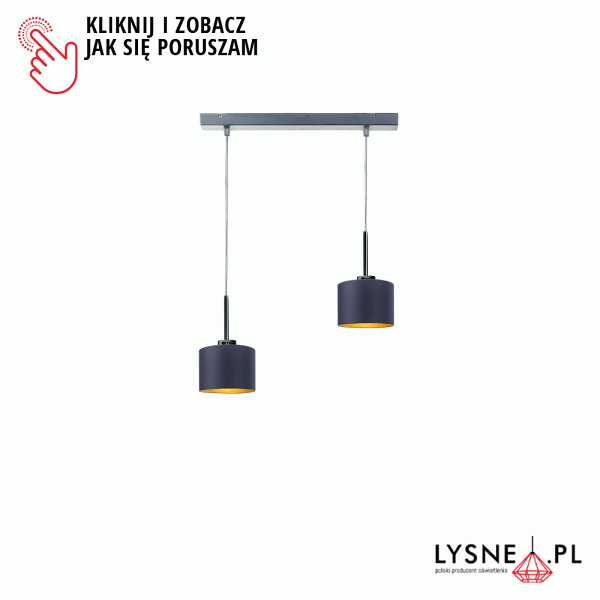 Lampa Designerska  wisząca MONTANA GOLD  Lysne