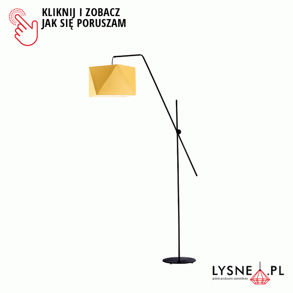Lampa stojąca do salonu TOLEDO  Lysne