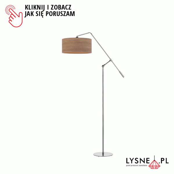Lampa Nowoczesna  stojąca LIBERIA ECO  Lysne