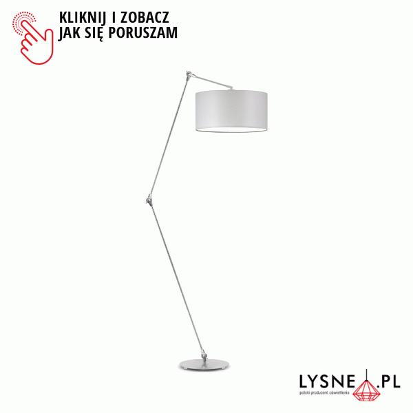 Lampa stojąca na wysięgniku BARI  Lysne