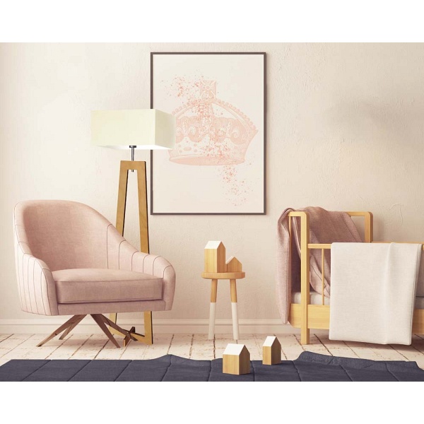 Lampa Drewniana  do pokoju dziecka JAWA  Lysne