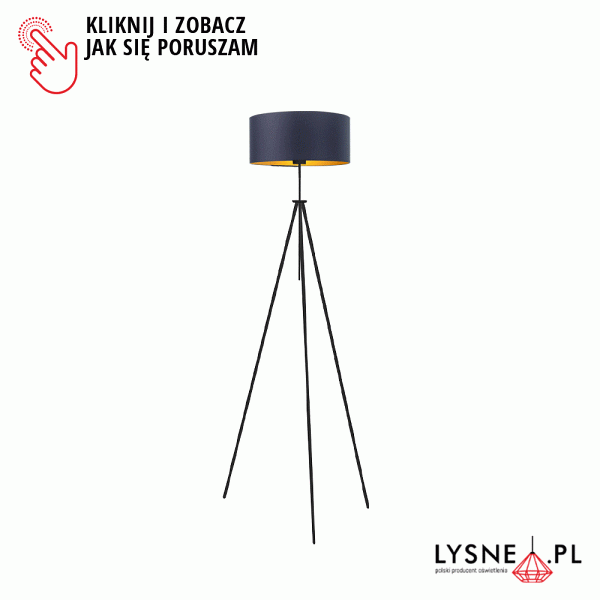 Oświetlenie podłogowe MALMO GOLD  Lysne