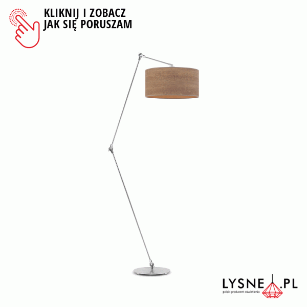 Lampa Nowoczesna  stojąca BARI ECO  Lysne