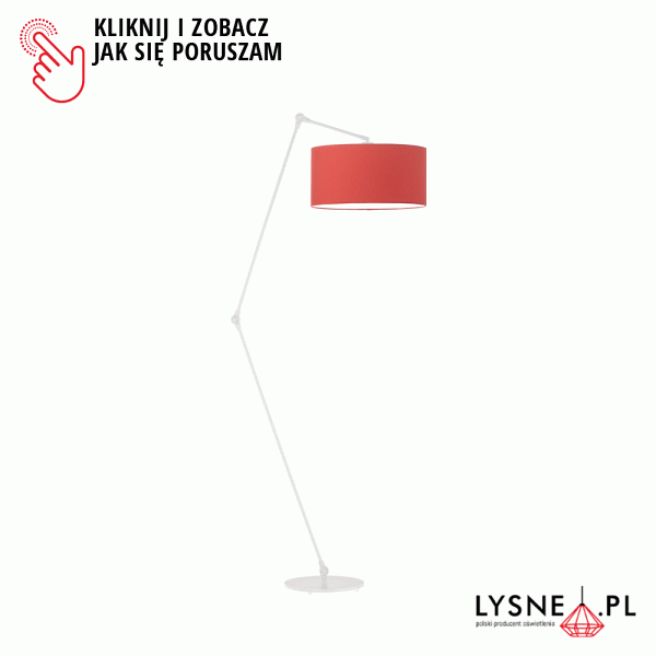 Lampa stojąca do pokoju młodzieżowego BARI  Lysne