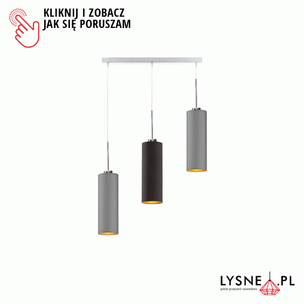 Lampa wisząca BORNEO GOLD nad wyspę  Lysne
