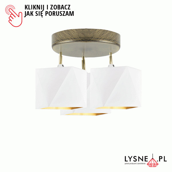 Plafon do kuchni MINORKA GOLD  Lysne