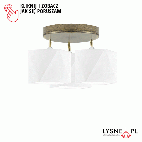 Plafoniera do pokoju MINORKA   Lysne