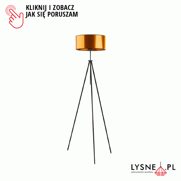 Lampa stojąca typu tripod MALMO MIRROR  Lysne