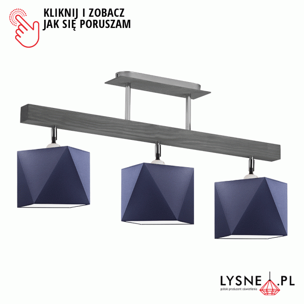 Plafon Nowoczesny  do pokoju dziecka MIRAMAR  Lysne