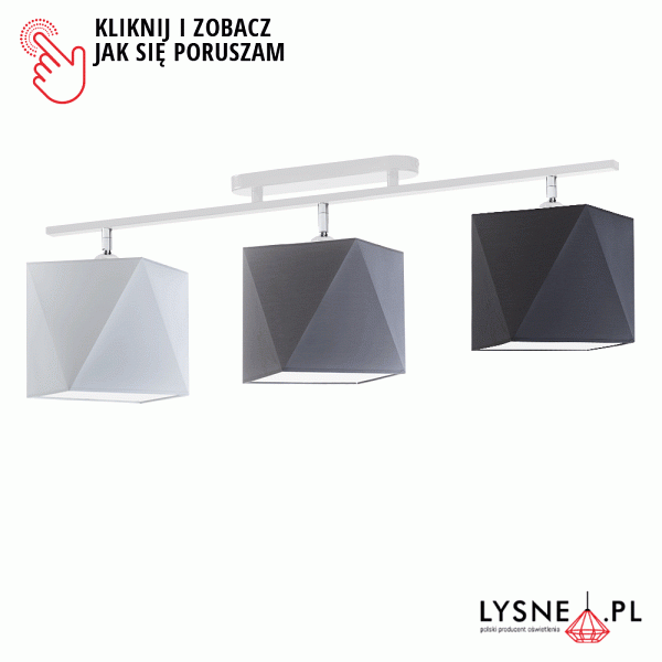 Oświetlenie pokojowe DETROIT  Lysne