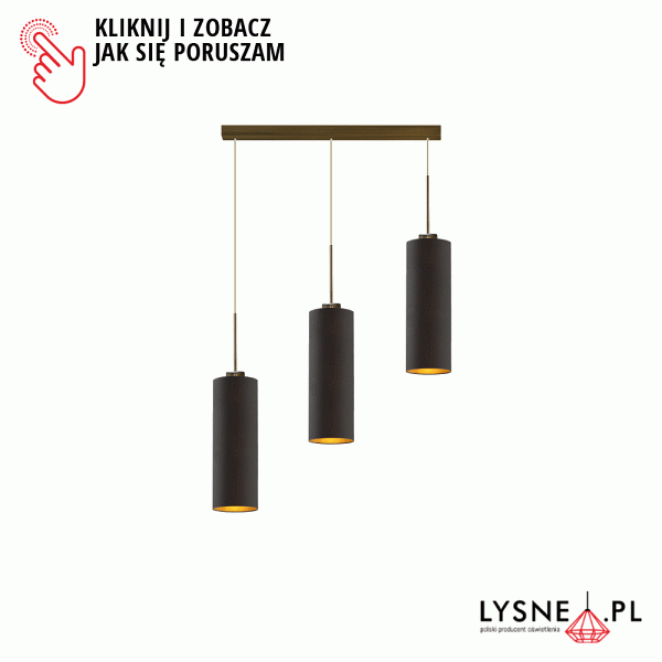 Oświetlenie na szynie BORNEO GOLD  Lysne