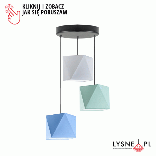 Żyrandol Nowoczesny żyrandol dziecięcy MAJORKA  Lysne