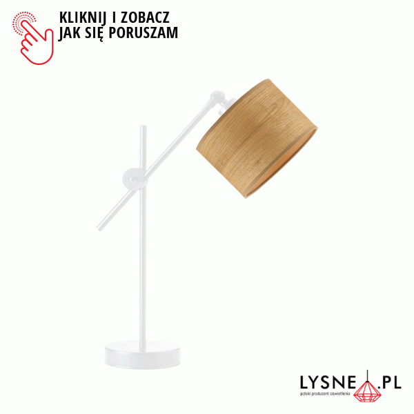 Lampka Nowoczesna  nocna MALI ECO  Lysne