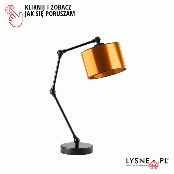 Lampka stołowa z możliwością regulacji ASMARA MIRROR  Lysne