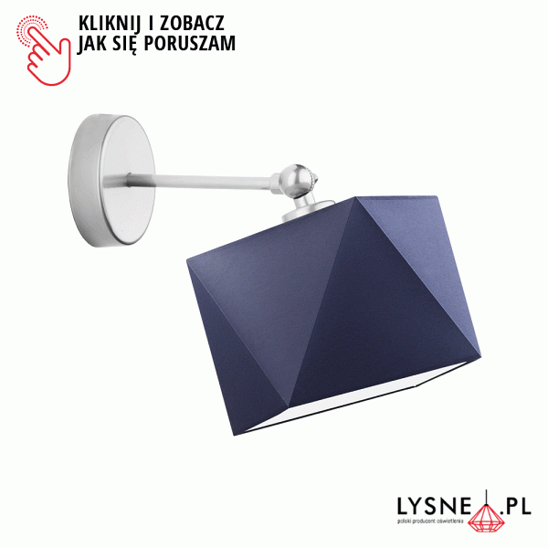 Lampka Stylowa  ścienna do czytania ULSAN  Lysne