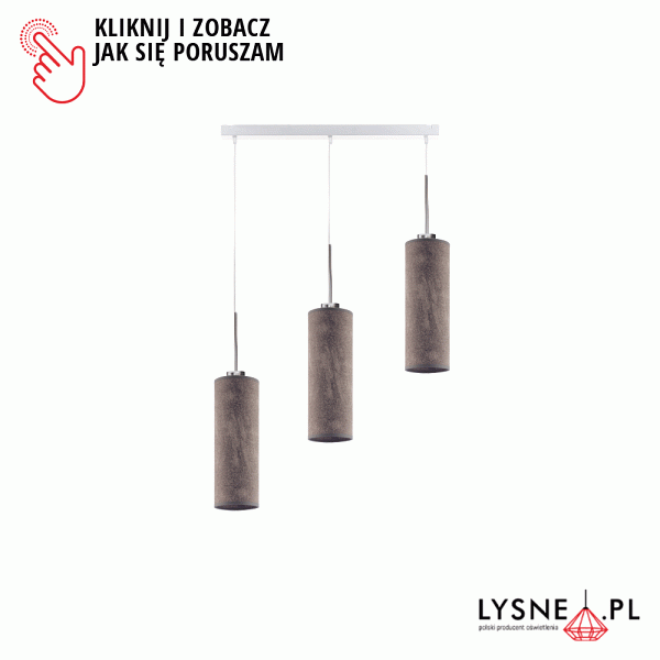Lampa wisząca do jadalni BORNEO  Lysne