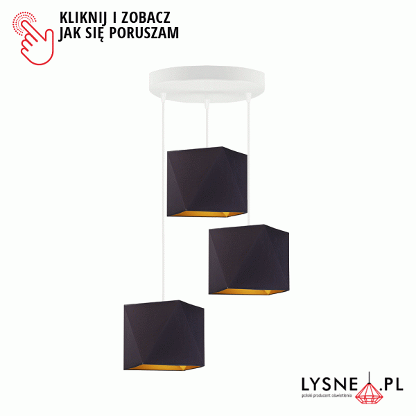 Lampa wisząca nad stół MAJORKA GOLD  Lysne