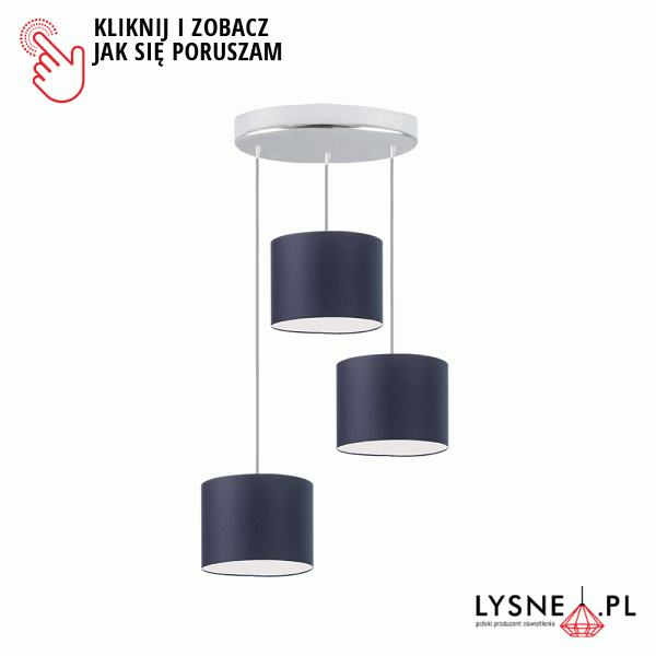 Lampa wisząca do pokoju dziecięcego PUEBLO  Lysne