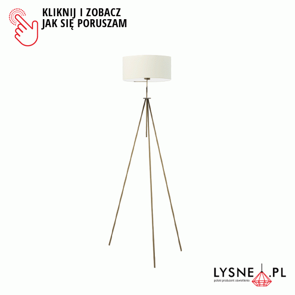 Lampa stojąca podłogowa MALMO  Lysne