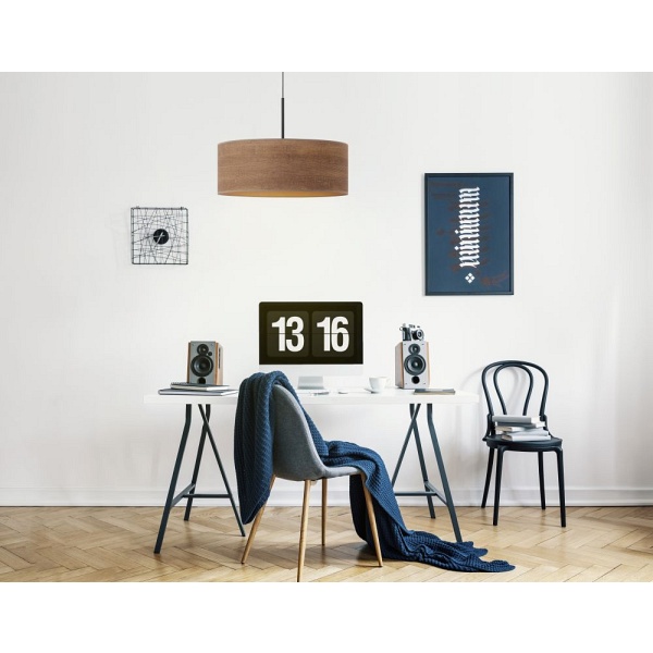 Żyrandol pokojowy SINTRA ECO fi - 50 cm - kolor dąb bielony  Lysne