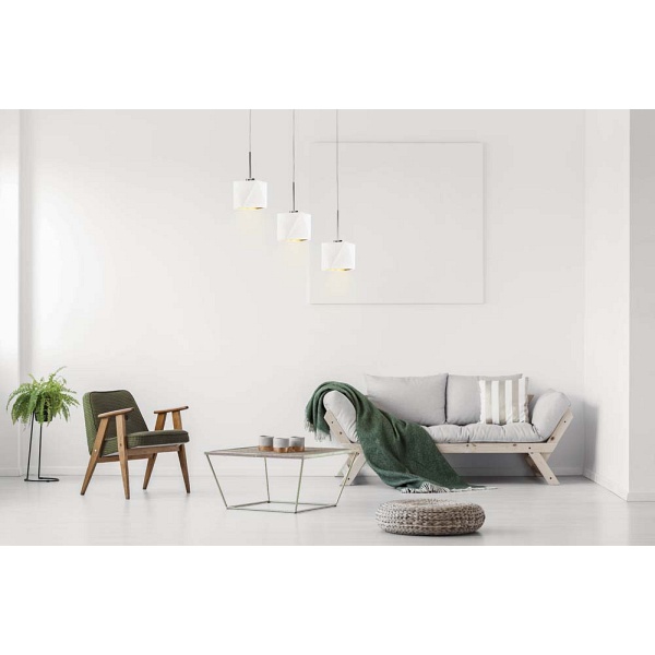 Żyrandol do salonu MICHIGAN GOLD  Lysne