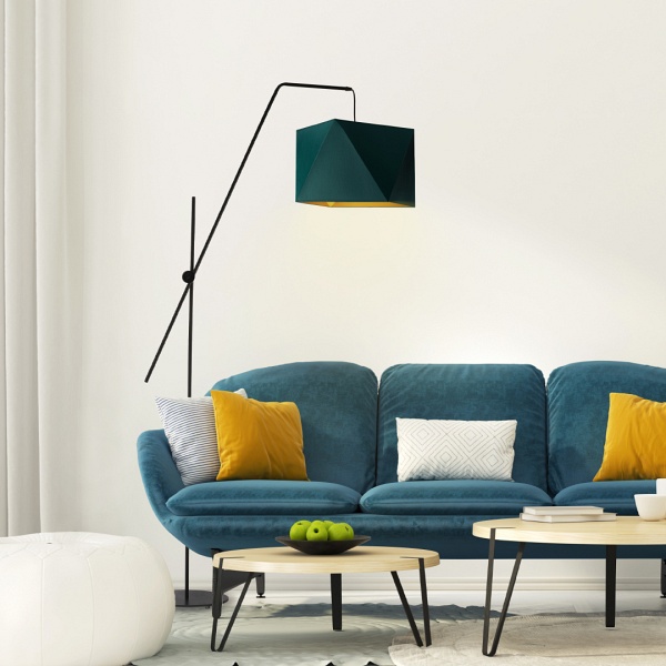 Lampa podłogowa TOLEDO GOLD  Lysne