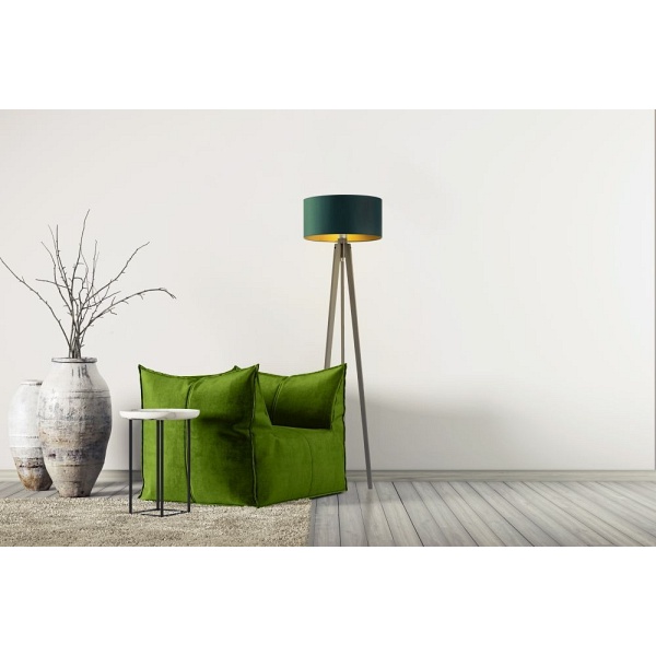 Oświetlenie podłogowe do salonu MIAMI GOLD  Lysne