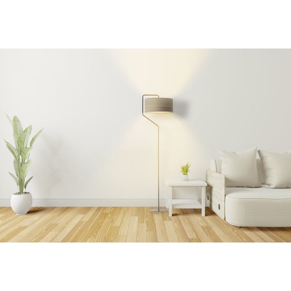 Lampa Nowoczesna  do sypialni TESALLIA ECO z włącznikiem nożnym  Lysne