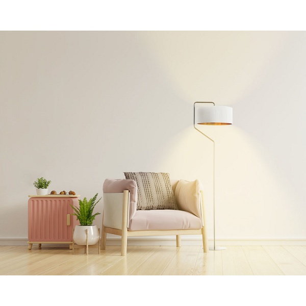 Lampa stojąca w stylu glamour TESALLIA GOLD  Lysne