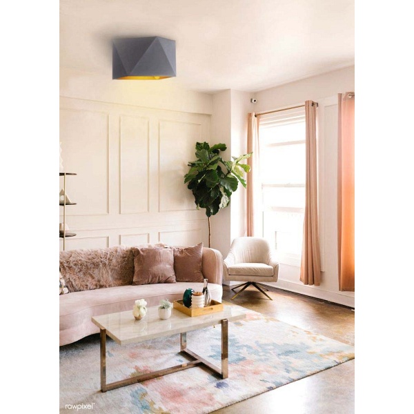 Żyrandol nowoczesny do pokoju KOLORADO GOLD  Lysne